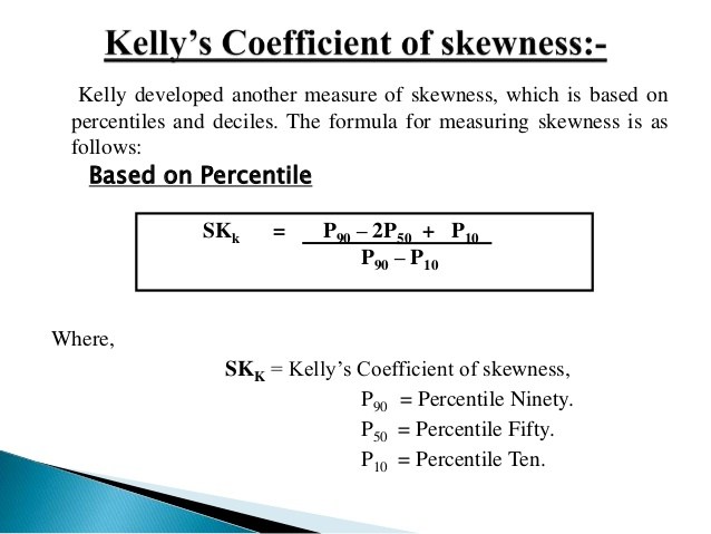 what is skewness coefficient